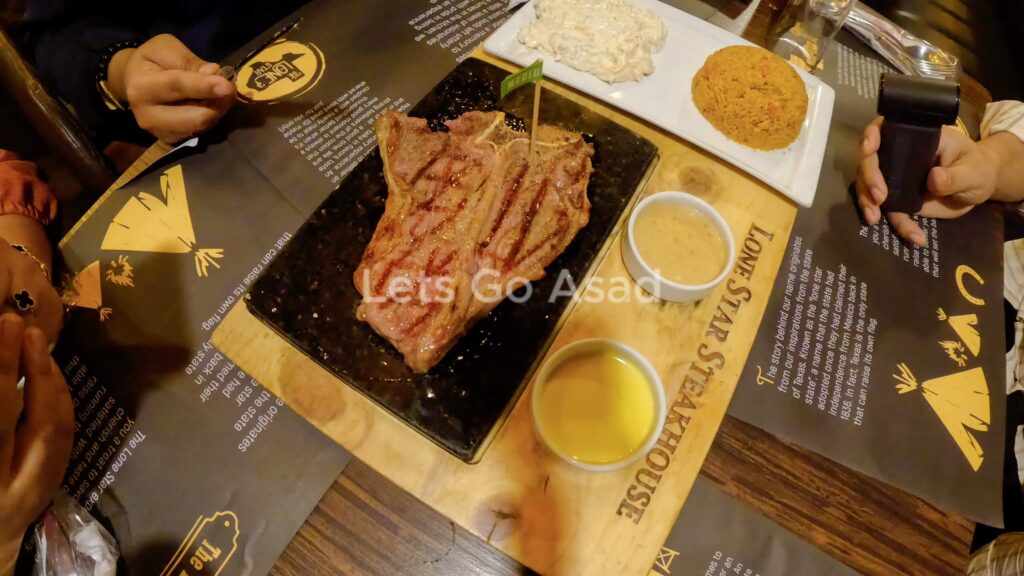 lone star steakhouse t-bone steak