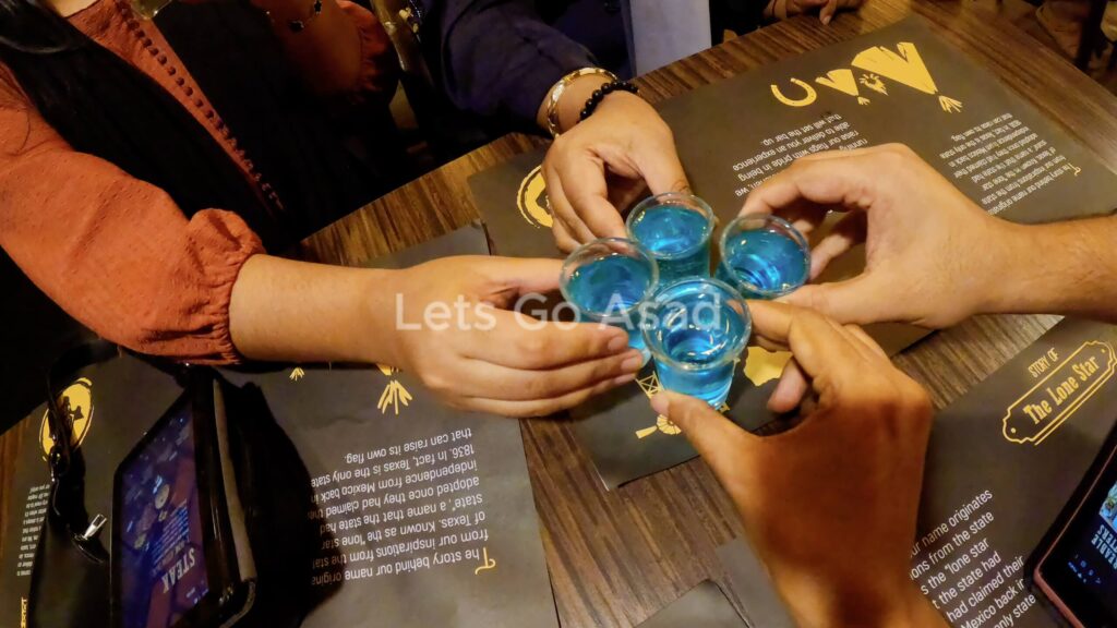 lone star steakhouse welcome drinks