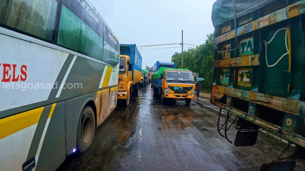 asugonge traffic jam