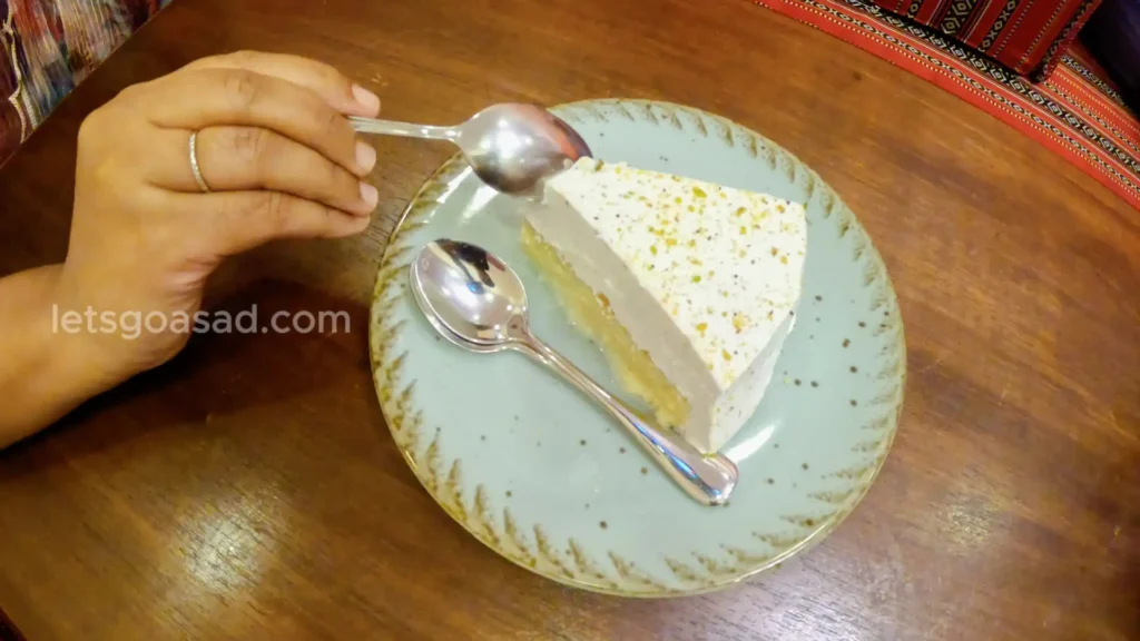 Al-Majlis Arabian Restaurant Review Milk Cake